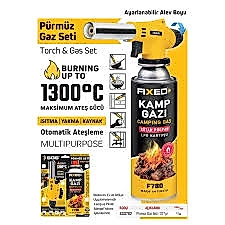 Sgs782 Kamp Gazı Ocağı Çakmaklı Mangal Kamp Pürmüz Ateş Yakma Seti