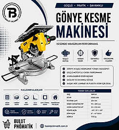 Rtrmax RTM623 Üstten Tablalı Gönye Kesme Makinası