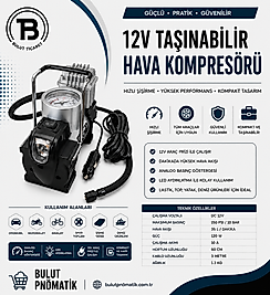 Karona Italy Araç Hava Kompresörü Çakmaklı