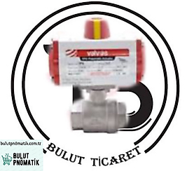 AKTÜATÖRLÜ VANA  PASLANMAZ İKİ PARÇALI ÇİFT ETKİLİ