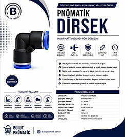PNÖMATİK DİRSEK BAĞLANTI