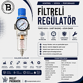 AFR2000 1/4 FİLİTRELİ REGÜLATÖR EXPFLEX