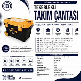 Mano Tekerlekli Takım Çantası 28'' TKP-28