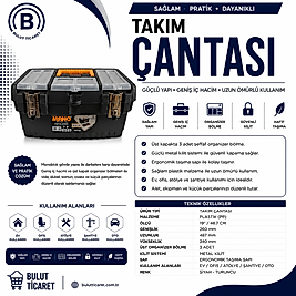Mano Mtg-16 Tk.Çantası Metal Kılıtlı Siyah