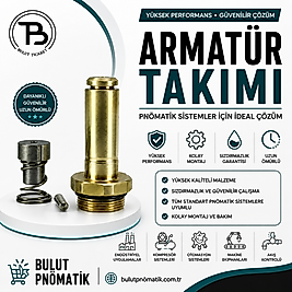 Ø13 Solenoid Valf Normalde açık Armatür takımı NBR - Bar GEVAX