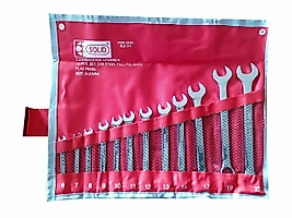 KOMBİNE ANAHTAR TAKIMI 12 PARÇA SOLİD