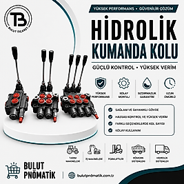 1/2 40LT 2 Lİ(İKİ KOLLU) HİDROLİK KUMANDA KOLU