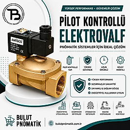 GEVAX NORMALDE AÇIK Pilot Kumandalı Yüksek Basınç Solenoid/selenoid Valfler 0,5-40BAR NBR DİYAFRAM
