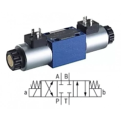 4WE6E60 NG6 ÇİFT BOBİN HİDROLİK VALF 4/3 KAPALI MERKEZ OXİM