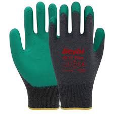 PL17 Flex Likralı İpten Örme Lateks Eldiven no:10  24çift